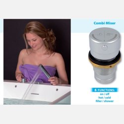 Royal 2 huls design armatur med bruser